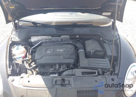 2017 Volkswagen Beetle #Pinkbeetle/1.8T Classic/1.8T S из США, поврежденный, VIN 3VWF17AT9HM623552